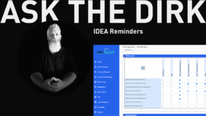 Ask the Dirk - 8 reminders