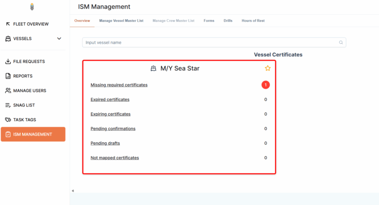 IDEA FLEET Certificate Management Workflow
