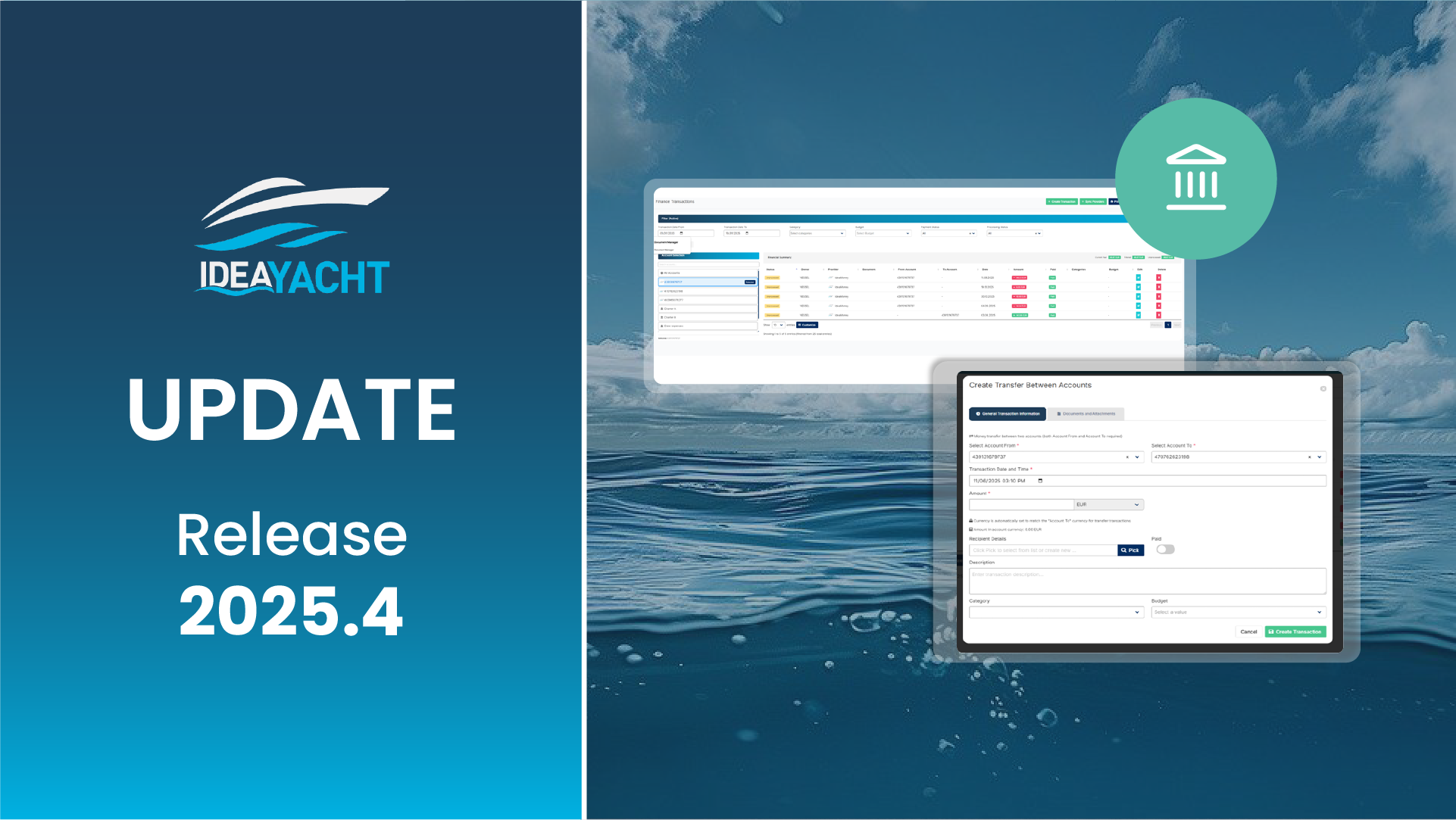 IDEA YACHT 2025.4 release