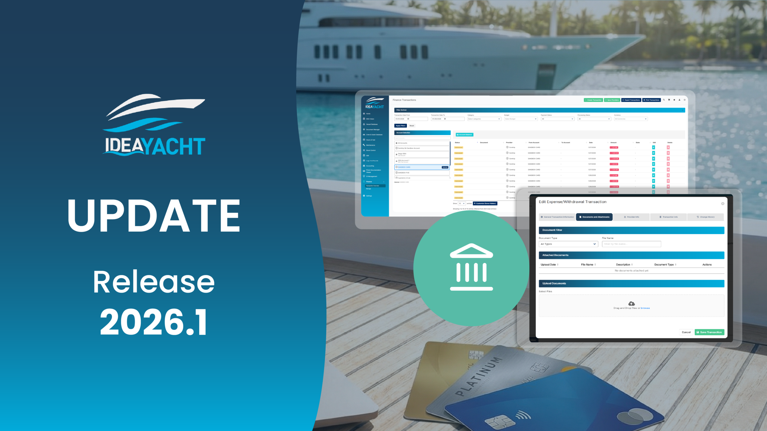 IDEA YACHT Release Banner 2026.1