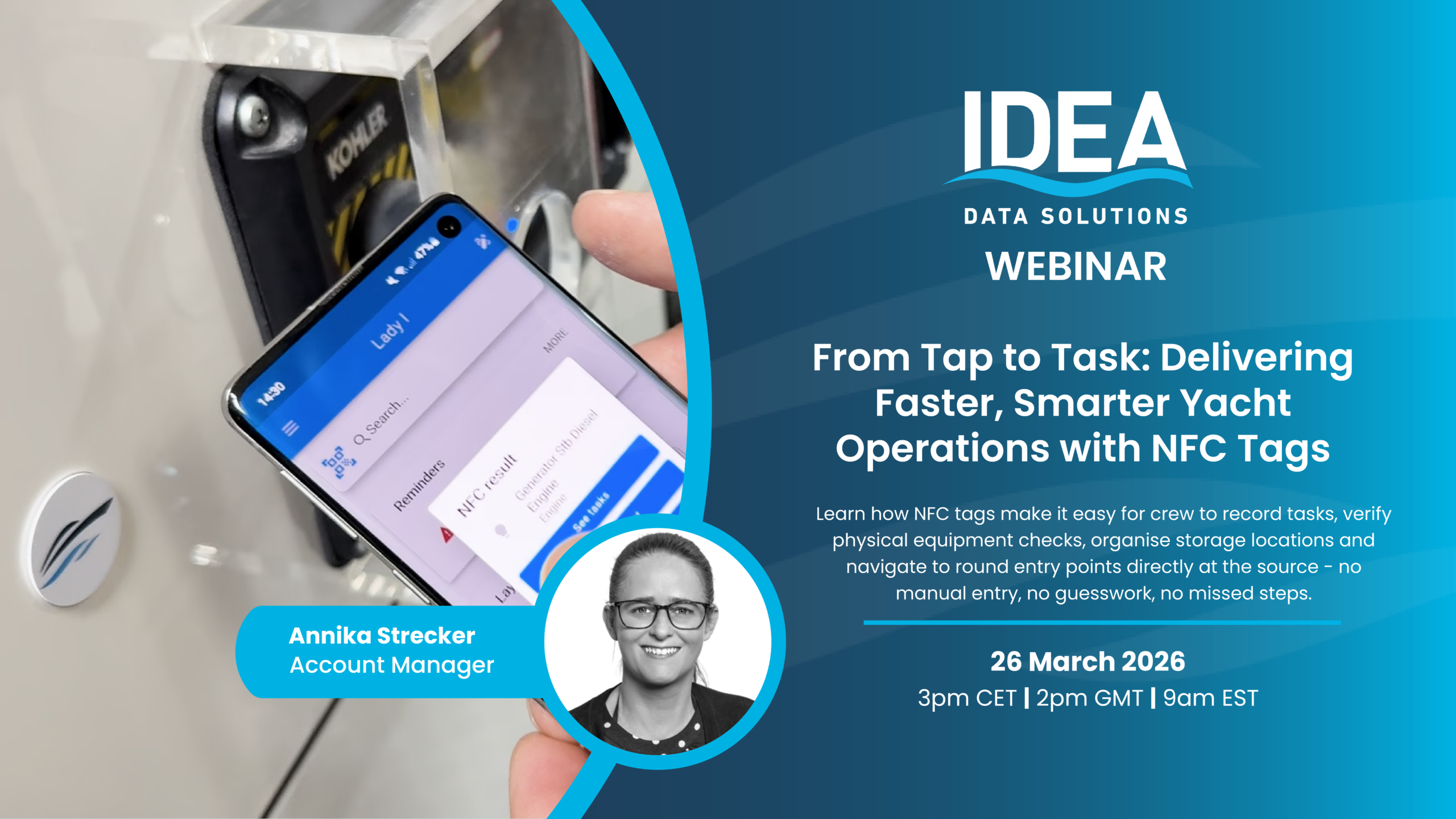 Webinar - March 2026 - NFC Tags IDEA YACHT
