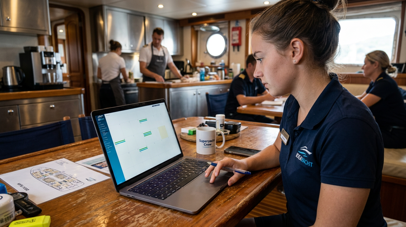 IDEA YACHT - Hours of rest in crew mess