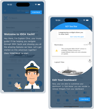 IDEA YACHT App tutorial